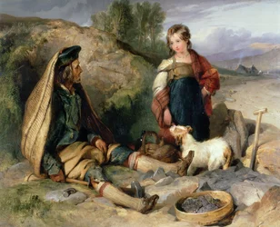 Stenbryderen og hans datter, 1830